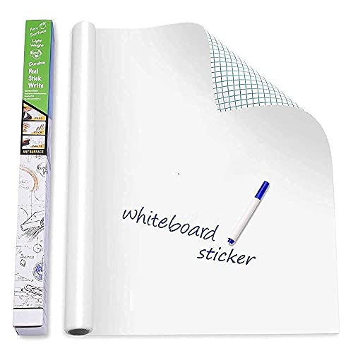 House of Quirk White Board Vinyl Wall Sticker Removable Decal Cha...