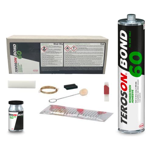 Henkel Teroson Bond 60 Kit Colle à Pare-Brise Teroson PU 8597HMLC