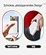 Liene Pearl K100 Mini Fotodrucker für Smartphone(5x7,6cm) - mit 50 Blatt Zink-Fotopapier mit Kleberückseite, 300DPI Bluetooth Sofortbilddrucker kompatibel mit iOS & Android, Integrierter Akku