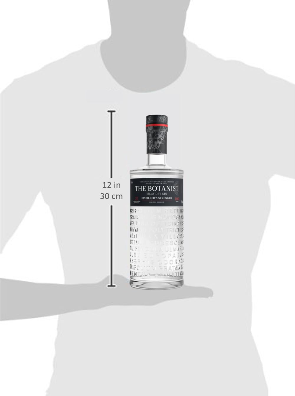 The Botanist Destillers Strength 50% (1x 0,7l) - Intensiver Premium-Gin mit 22 Wildkräutern von der schottischen Insel Islay