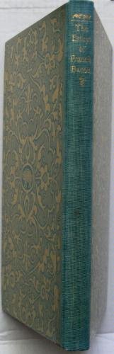 Essays of Sir Francis Bacon B0011UJCE8 Book Cover