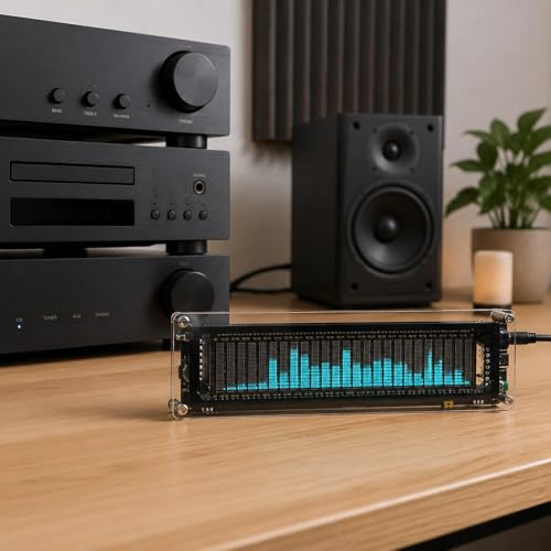Indicador de nivel de audio para música, analizador de audio musical miniatura 6