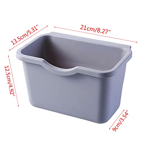 Caneca de basura colgante para puerta de gabinete miniatura 5