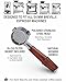KNODOS 54mm Bottomless Portafilter Breville Compatible Rosewood Handle & Naked 18-21 Gram Filter Basket Included Fits Barista Express, Pro, Touch, Bambino Plus, Infuser, Duo Temp Pro Impress