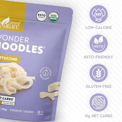 Gluten Free Palace Wonder Noodles Variety Pack Organic Keto Pasta | Zero Carb Noodles | Kosher, Vegan - Friendly, No Sugar thumb #3