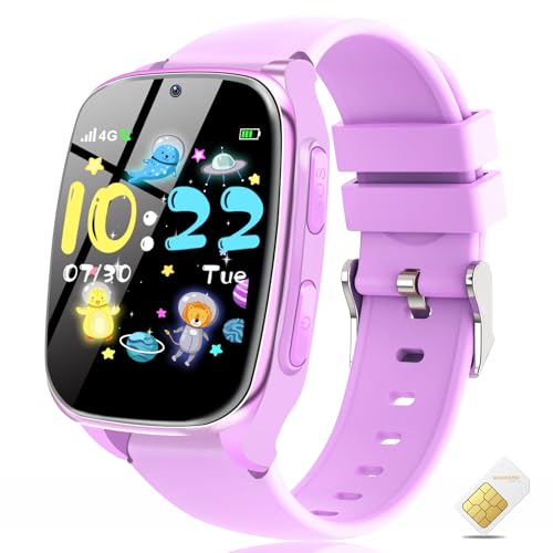 4G Kids Smart Watch Phone – Smart Cell Phone Watch for...