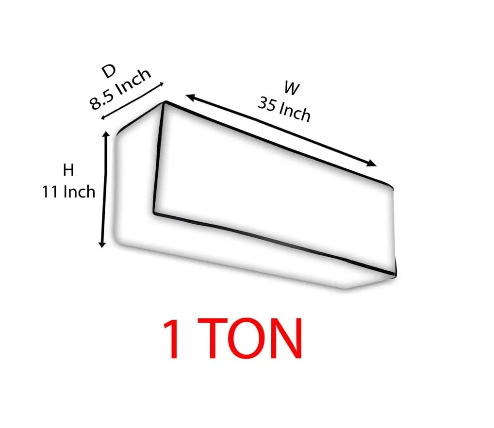 New Year Sale Da Anushi Polyester Split Ac Cover Indoor Unit For 1 Ton