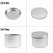 EricX Light Candle Tin 24 Piece, 8 oz, for Candle Making