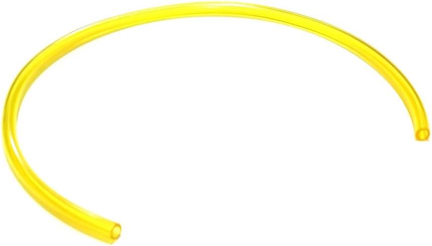 Outdoor Spares 12" of Yellow Fuel Line 3mm ID 5.5mm OD for lawnmower strimmers and chainsaws