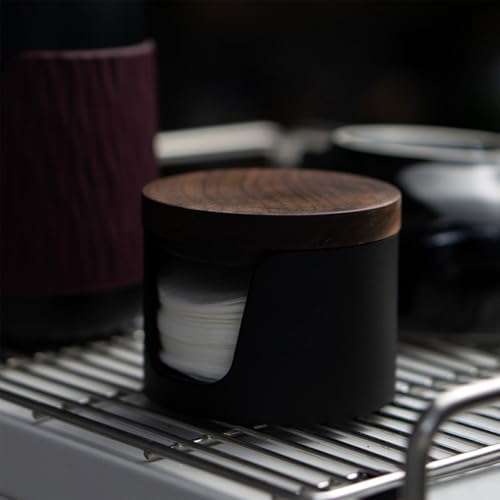 Support rotatif pour filtre à café en finitions bois - 6