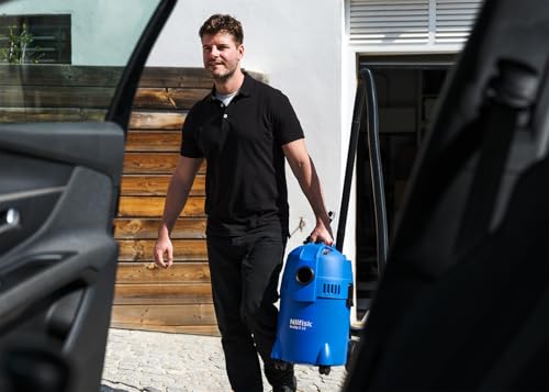 Odkurzacz do pracy na mokro i sucho Nilfisk Buddy II 18L T – odkurzacz do domu, ogrodu i samochodu, do użytku wewnątrz i na zewnątrz (1200 W)