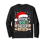 Photo Gallery funny baker, assaggiatore di biscotti di natale ufficiale maglia a manica Photo Gallery funny baker, assaggiatore di biscotti di natale ufficiale maglia a manica