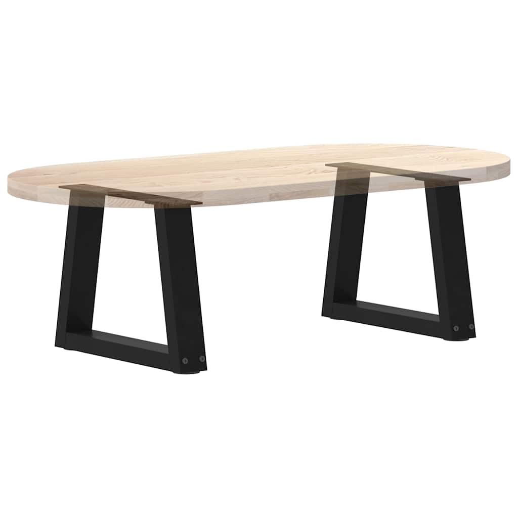 Couchtischbeine V-Form Schwarz 2 Stück 30x(30-31,3) cm Stahl höhenverstellbar für DIY Möbel BAU