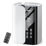 加湿器 大容量 6L 【2025年新モデル・5重除菌・加熱式】 超音波式 加湿器 卓上 ハイブリッド式 アロマ対応 上から注水 マイナスイオン 空気清浄機能 100℃高温除菌 UVライト 6段階加湿量 吹出口360°調整 湿度調整/温度表示/チャイルドロック/12Hタイマー 水漏れ防止 空焚き防止 遠隔制御 リモコン付き オフィス/事務所/家庭用