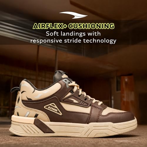 Image of ASIAN Men CHICAGO-11 Stylish Casual Mid Top Sneakers and Trendy Shoes with Laces for Men & Boys | Perfect for Wearing to Outings, and Comfortable All-Day Use, Stylish and Durable