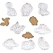 8 sztuk Cartoon dinozaur zestaw foremek do ciastek narzędzie do wytłaczania ciasta 3D plastikowe dinozaury Cookie Stampers foremki do dekorowania ciast masą cukrową