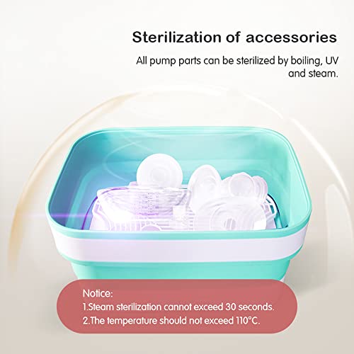 Bomba de mama portátil Mingzhe Mingzhe Bomba de mama elétrica portátil mãos livres para amamentação