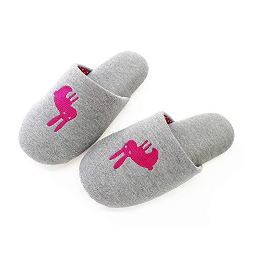 アニマル シルエットソフト スリッパ うさぎ Mサイズ