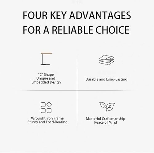Table d'appoint pivotante : la solution moderne pour travailler sur le canapé