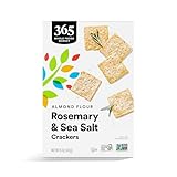 365 by Whole Foods Market, Rosemary Sea Salt Almond Flour Crackers, 5 Ounce