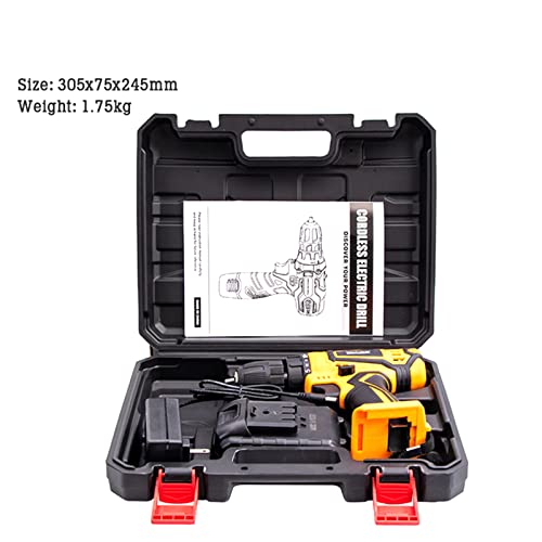 Akku-Bohrschrauber-Set, 21V Akku-Bohrschrauber mit Akku und Ladegerät Elektro-Bohrmaschine mit 1350 U/min, 25 Nm… – Bild 6