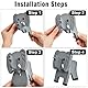YILANJIN Brillenständer aus Holz, 3D Handgefertigte Kreative Handgemachte Form Holzschnitzbrille Ständer Sonnenbrillen Präsentationsständer Home Office Schreibtischdekoration (Elefant)
