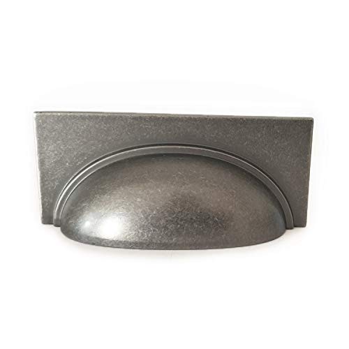 French Furniture Fittings Set of 4 Kitchen Cup Handles for Kitchen Cabinets, Drawers & Cupboard Doors cc Size 3 Inch 76mm