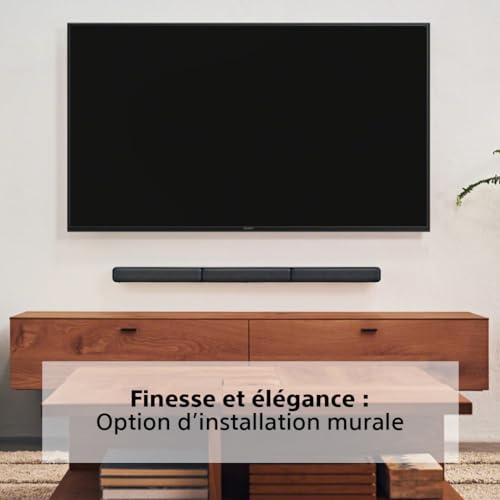 Sony HT-S40R - Barre de Son 5.1ch Home Cinéma avec Enceintes Satellites sans Fil, Noir