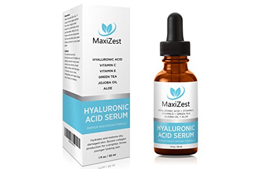 Hyaluronic Acid Serum For Skin with Vitamins C & E - Our BEST Deep Moisture Anti Aging Face Serum for Dry Skin. Plumps, Hydrates & Restores Dry Damaged Skin - 1 OZ (30ml)