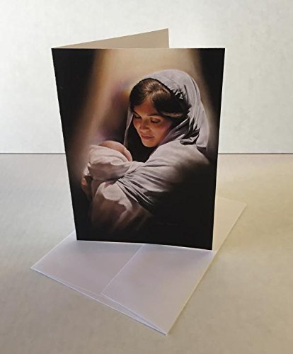 Art chrétien David Bowman Amour, pack de 10 cartes de vœux religieuses de haute qualité