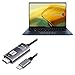 BoxWave Cable Compatible with ASUS Zenbook 14 OLED (UX3402) - SmartDisplay Cable - USB Type-C to HDMI (6 ft), USB C/HDMI Cable for ASUS Zenbook 14 OLED (UX3402) - Jet Black