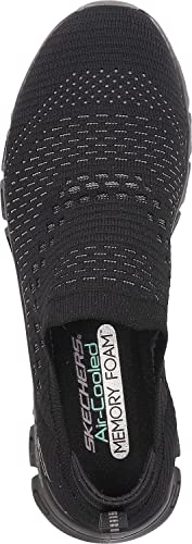 Skechers Skechers Women's Athleisure Sneaker, Black, 7.5 US medium