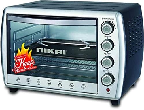 Nikai 65 Liter 2200W Kitchen Oven with 4 Stages Heating Selector| Model No NT6500SRC2 with 2 Years Warranty