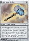  Magic: The Gathering - Dead-Iron Sledge - Mazza di Necroferro - Mirrodin