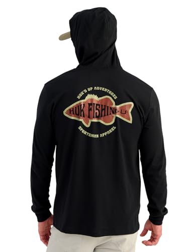 T-shirt léger de pêche contre le soleil pour homme avec capuche