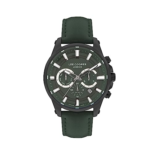 Lee Cooper Analog Green Dial Men's Watch-LC07525.677