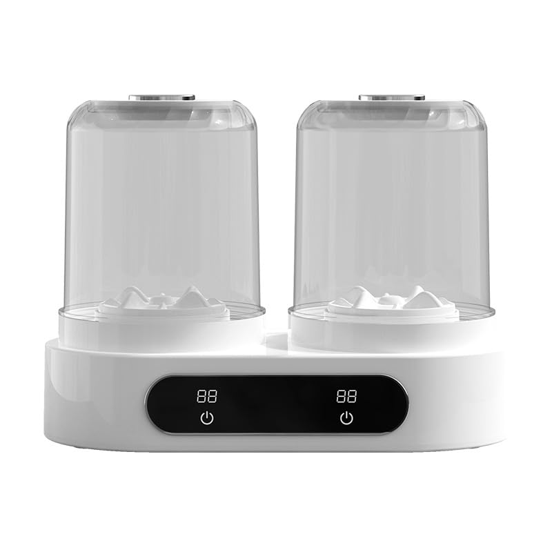 Dual Bucket Compact Mini Washing Machine for Socks, Bras & Underwear | Portable Plastic Twin Tub Washer | No Installation Required | Low Noise & Energy Saving Small Laundry Washer