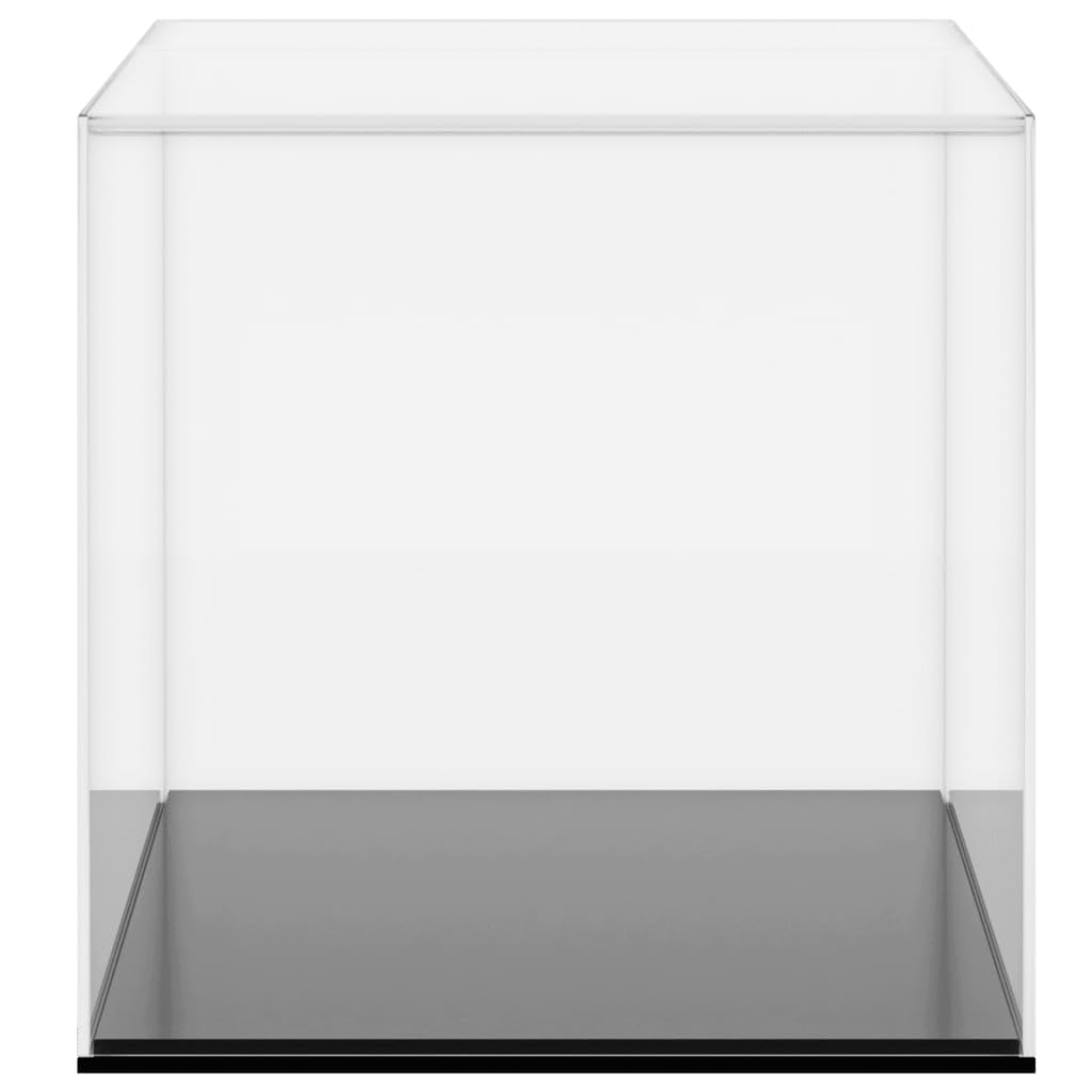 Caja de exposición acrílico Transparente 24x12x11 cm, Vitrinas para Colecciones, Vitrina Expositora para Colecciones, Vitrina para Perfumes, Vitrina Expositora - SPU:154899
