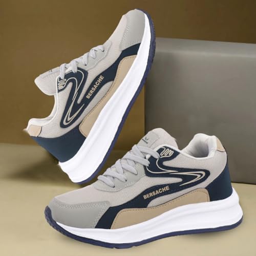 Image of BERSACHE Casual Sneaker Shoe for Men| Soft Cushioned Insole, Slip-Resistance Casuals for Men