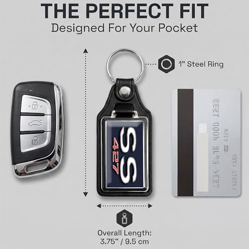 Image of Brotherhood Car Key Chain for Chevelle - Classic Models Keychain for Men and Women Gift Key Ring