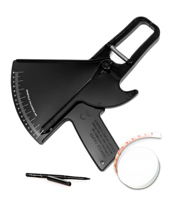 Adipômetro Clínico Profissional Avaliação Física + Trena + Lápis