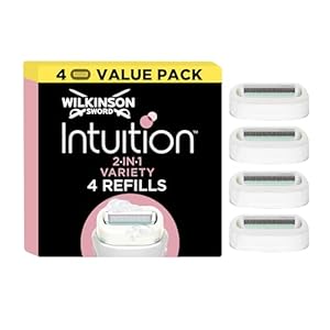 Wilkinson Sword Intuition Variety Damenrasierer 3+1 Ersatzklingen