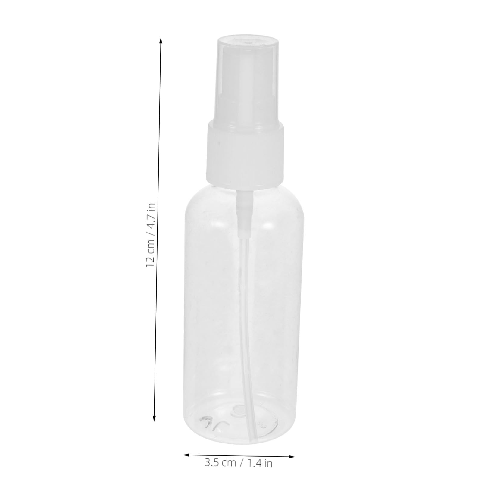 100stücke Transparente Mini-sprühflasche Tragbar und Auslaufsicher für Reisen und Täglichen Gebrauch Feiner Nebel zum Auftragen von Parfüm Gesichtswasser oder Öl