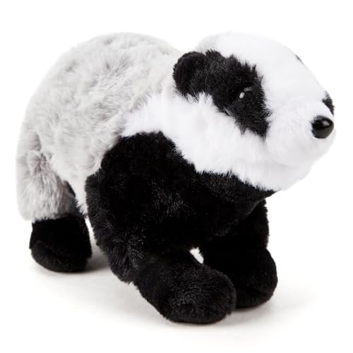 Zappi Co Broady the Badger: Eco-Friendly Soft Plush Toy (22cm), 100% Recycled, Machine Washable