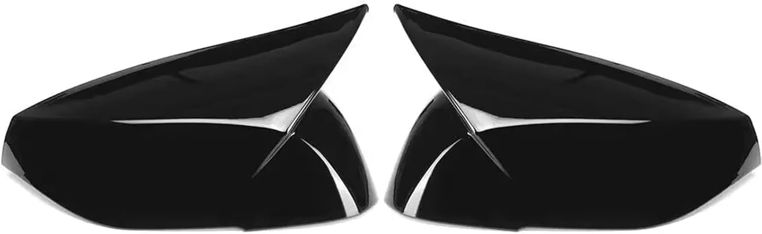 XJPGHA Wing Mirror Covers Caps for Infiniti Q50 Q60 QX30 Q70 2014-2020, Sturdy Durable Cover Housing Door Mirror Vehicle Accessory Rearview Side Covers,Black