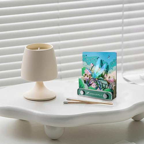 Calendrier 3D 2025 bloc-notes paysage étang carnet collant déchirement