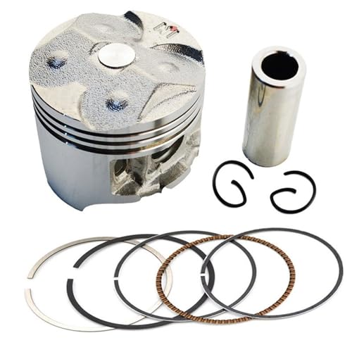 Kit piston segments CBR250 MC19 KY1 haute précision pour alésage 48,5 mm à 49,5 mm