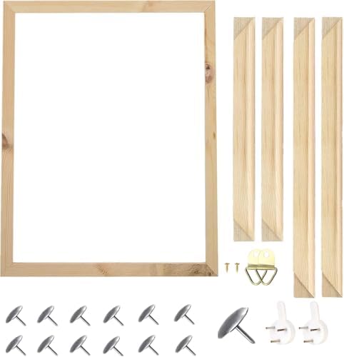 Wooden Frame DIY Picture Frames Art Suitable for Home Decor Paint...
