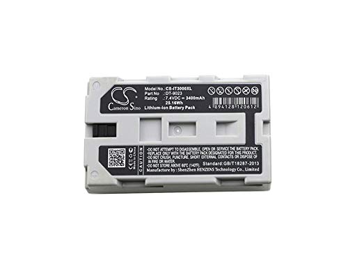 Cameron Sino 7.4V/3400mA DT-5025LAT,DT-9023,DT-9023LI,DT-9723,DT-9723LI,DT-9723LIC Replacement Battery for Casio IT2000,IT-2000,IT-2000D30E,IT-2000D33E Battery