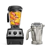 Vitamix Propel Series 750 Blender + Stainless Steel Container, Four Blending Programs, Self-Cleaning Program, Professional-Grade Blender for Smoothies, Soups and More, Stainless-Steel Blades, Black